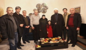  دیدار با خانواده شهید حاجی بیگلو به مناسبت ایام الله دهه فجر 