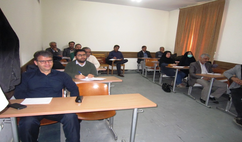 برگزاری دوره آموزشی «مهار و پخش سیلاب» به صورت حضوری