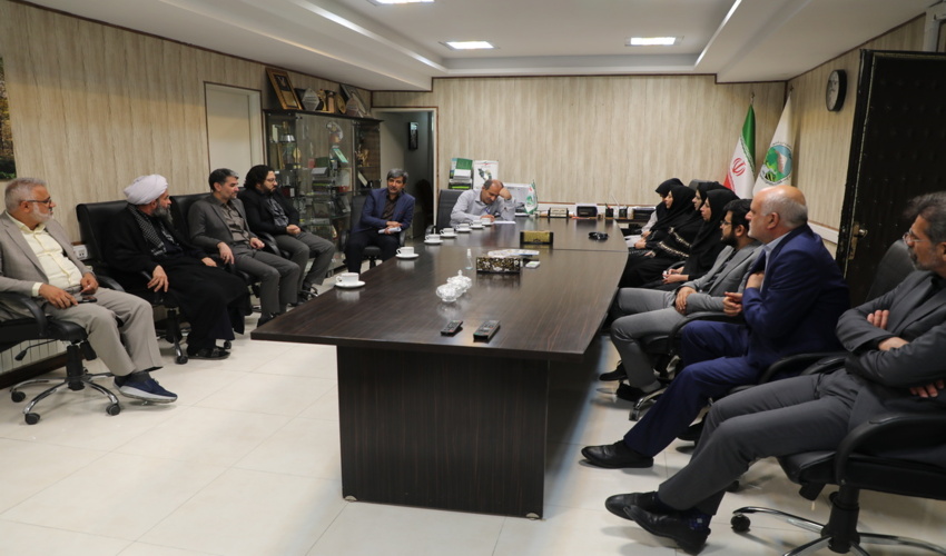  نشست رییس سازمان منابع طبیعی با روابط عمومی به مناسبت روز خبرنگار