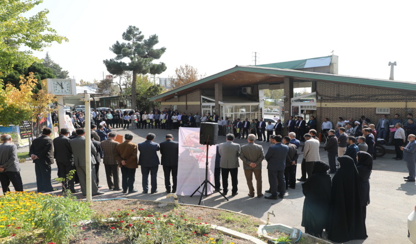 گزارش تصویری/ ابراز انزجار مدیران و کارکنان ستاد سازمان منابع طبیعی از جنایات رژیم صهیونیستی در غزه