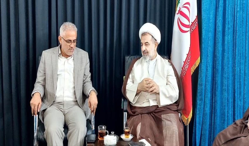  دیدار رییس سازمان طبیعی کشور با امام جمعه شهرستان گنبد کاووس
