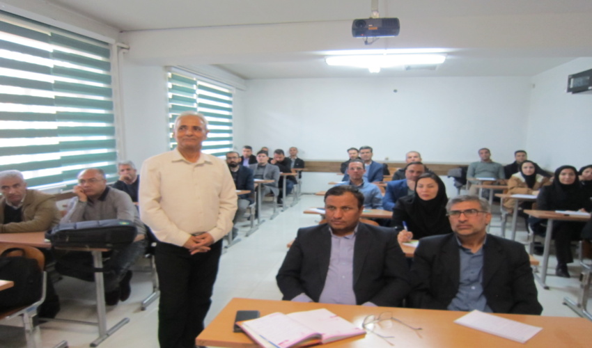 برگزاری دورۀ آموزشی سه‌روزۀ «نحوه رفع تداخلات اجرای مقررات در تثبیت مالکیت دولت» در مرکز آموزش جوانشیر از تاریخ 1403/9/10