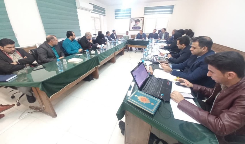 برگزاری جلسات پنج‌روزۀ کارشناسی تثبیت مالکیت دولت بر اراضی ملی و دولتی در مرکز آموزش جوانشیر از تاریخ 1403/10/8