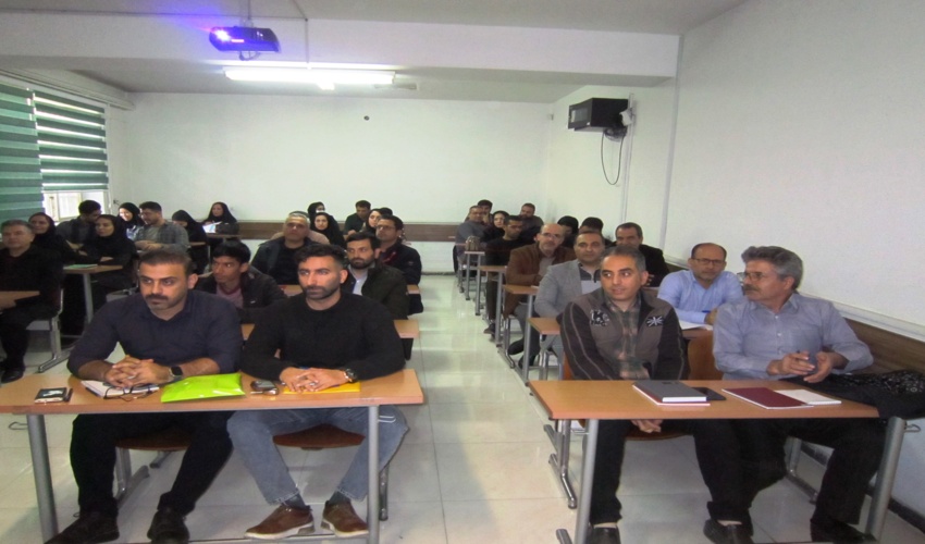 برگزاری دورۀ آموزشی سه‌‌روزۀ «آشنایی با قابلیت‌های پیشرفته نرم افزار GIS در مدیریت و کاربرد اطلاعات مکانی» در مرکز آموزش جوانشیر از تاریخ 1403/10/22